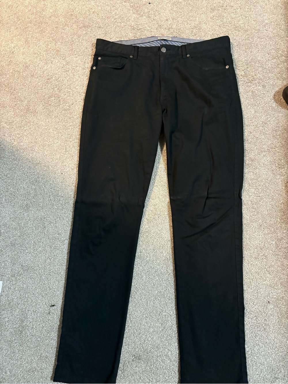 Peter Millar - Signature Sateen Pant - Black 36x32